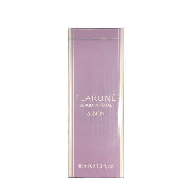【2点購入で香料GET】 アルビオン フラルネ セラム イン トータル 40ml [ ALBION FLARUNE 美容液 美容 日本製 化粧水 の後に使用が おすすめ うるおい 潤い ふっくら 肌 セラムイントータル ]【 定形外 送料無料 】