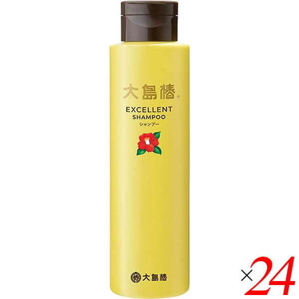 大島椿 シャンプー ツバキ 大島椿エクセレントシャンプー 300ml 24本仕掛ける 貨物輸送無料