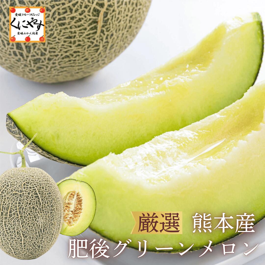 事前エントリー開始！＼ポイント最大47倍！スーパーセール 4日20:00～／ご予約受付中！★熊本が生んだ高級メロン★【送料無料】【ギフト】【贈答用】熊本産 肥後グリーン メロン 4Lサイズ以上 大玉 「肥後グリーン」 ひごグリーン グリーンメロン 大玉画像
