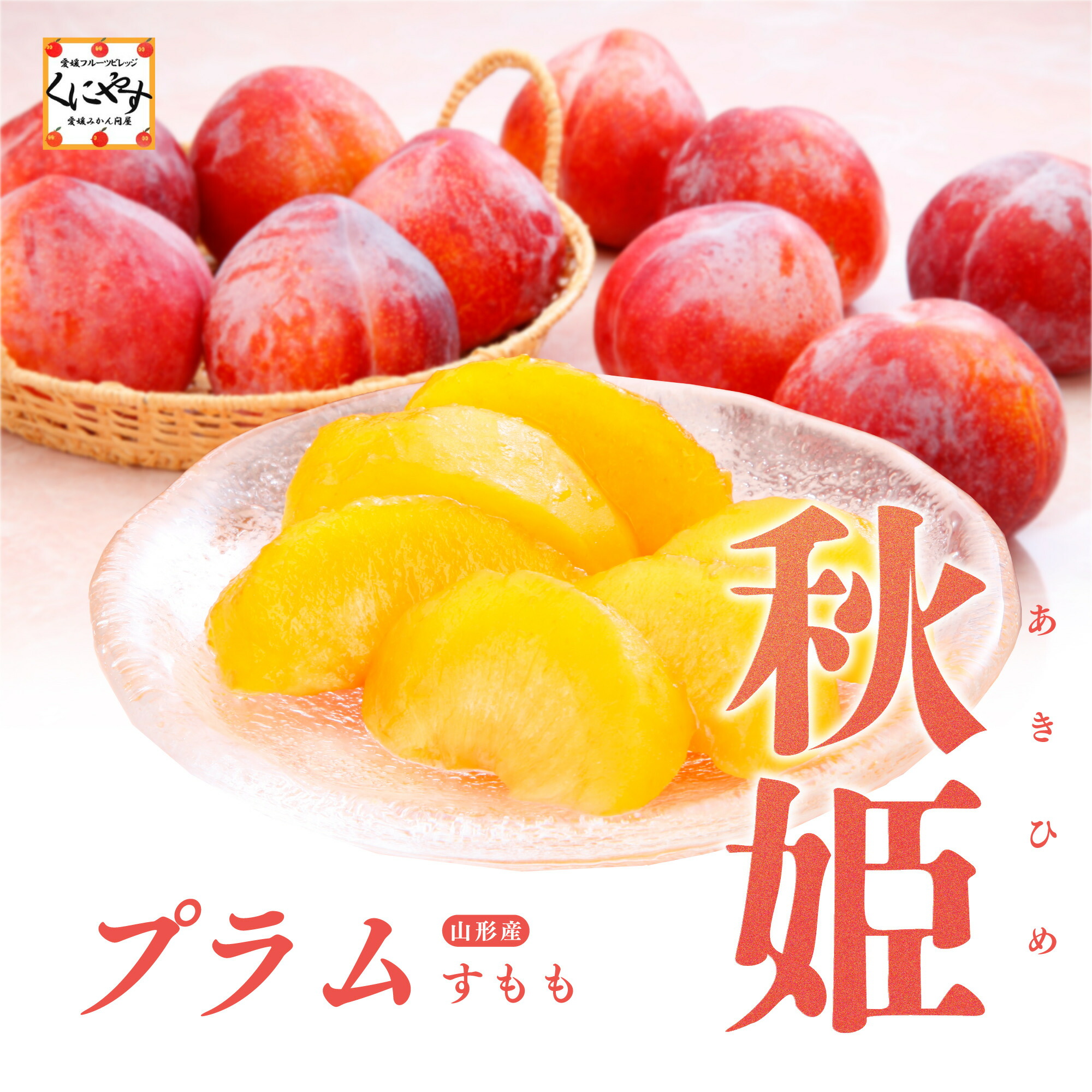 こちらでは購入できません【愛媛県産】すもも　大きめのもの２キロ 楽天市場】愛媛産 高原のすもも 訳あり 約2.8kg【クール便送料
