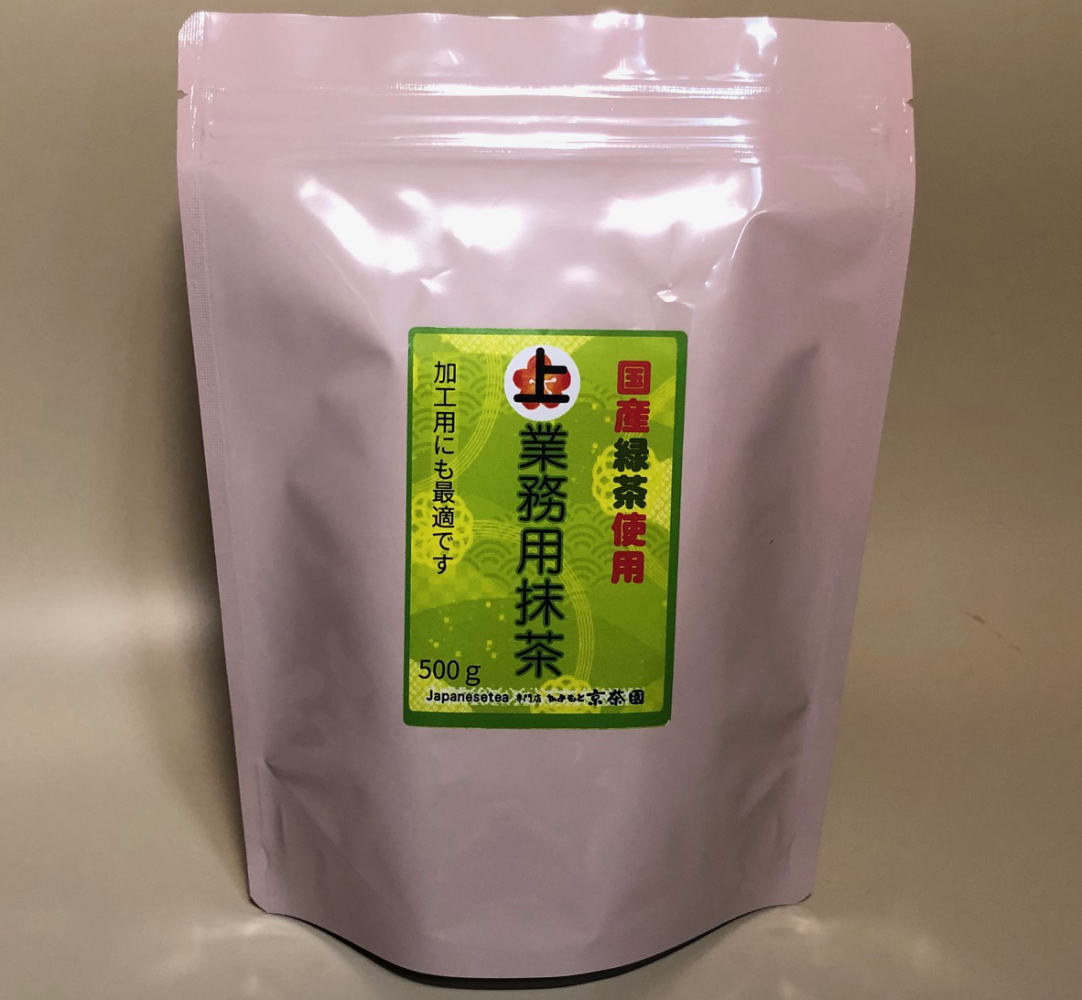 送料無料(北海道・沖縄を除く)Japanesetea maccha Greentea 上業務用抹茶 500ｇ濃茶にも薄茶にも製菓用にもおススメです