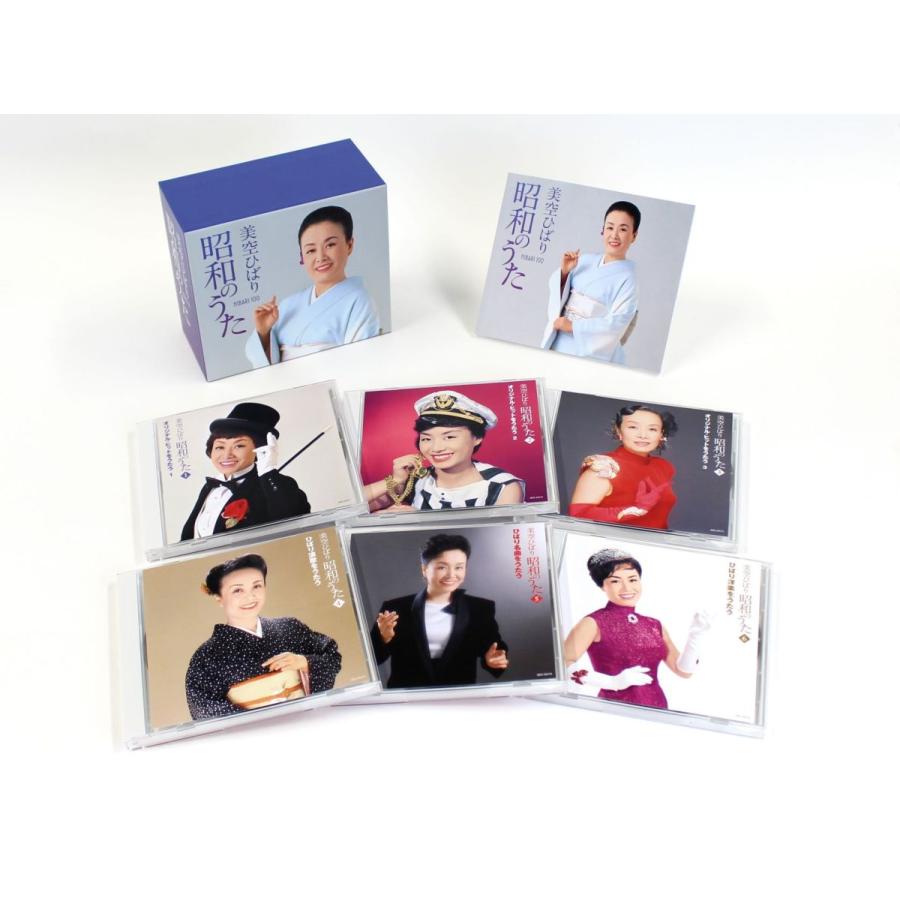 新品 美空ひばり 昭和のうた CD6枚組 日本コロムビア (100曲収録) GES-32571-76｜KURAスタイル店