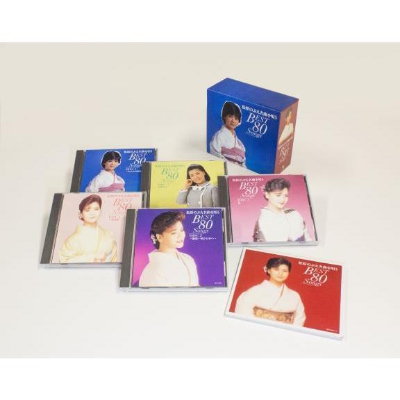 新品 松原のぶえ 名曲を唄う Best80 Songs CD5枚組全80曲 別冊ブックレット・カートンボックス コロムビア GES-33041-33045｜KURAスタイル店