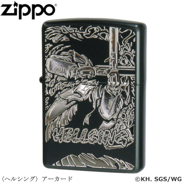 平野耕太★大博覧會 公式グッズ ZIPPO ヘルシング アーカード HELLSING ジッポー ライター ジッポ Zippo オイルライター zippo ライター 正規品画像