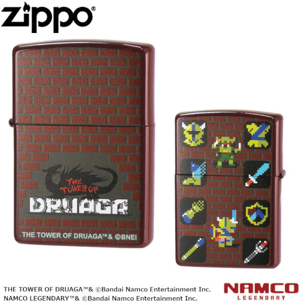 ZIPPO ナムコレジェンダリー ドルアーガの塔 ジッポー ジッポライター ジッポ Zippo オイルライター ペンギンライター namco ナムコ 正規品画像