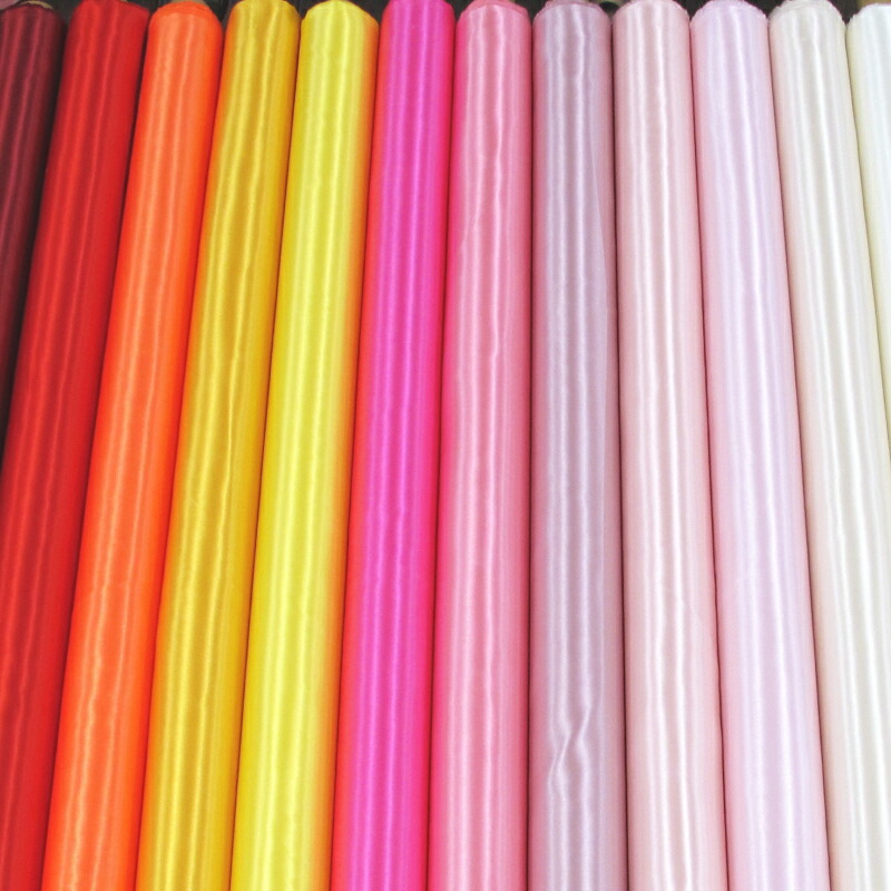 楽天市場 全２６色 激安 東レ シルック サテン 生地 無地 ポリエステル１００ ５０ｃｍ単位 手づくりエンジョイクラフトワン