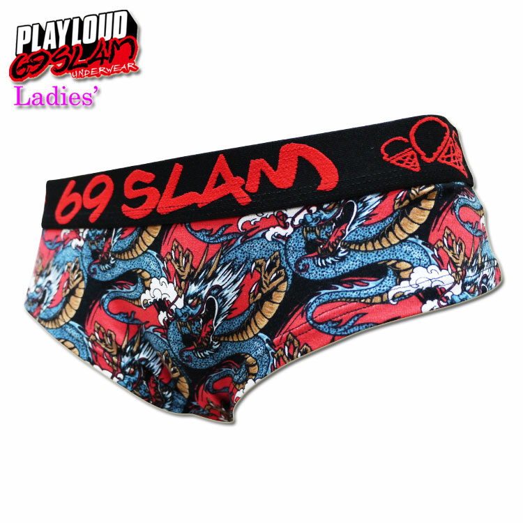 楽天市場】69slam ロックスラム レディースボクサーパンツ