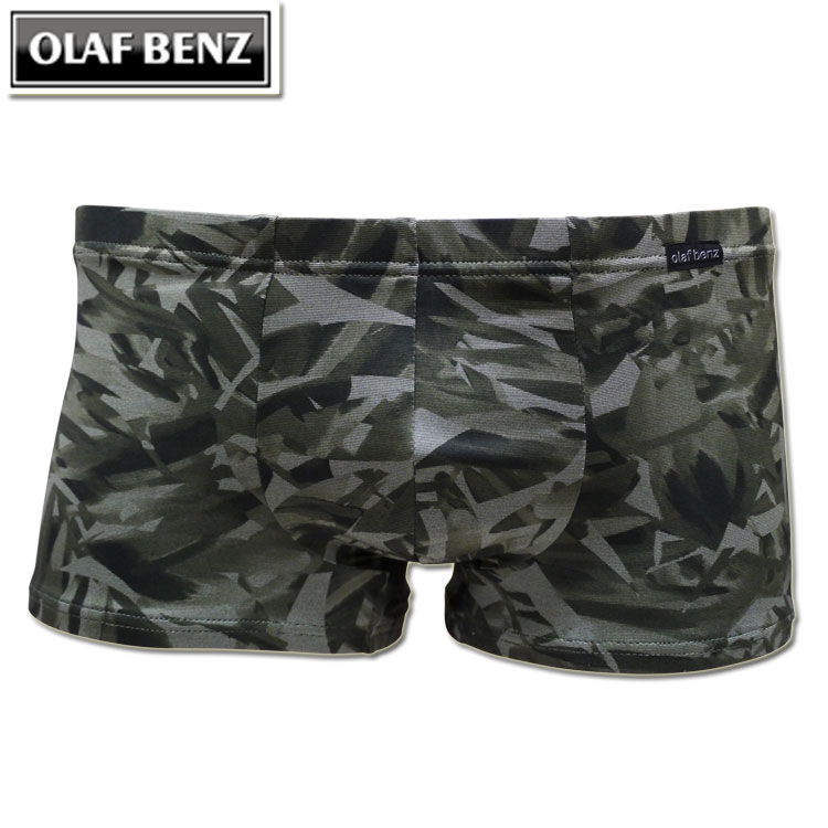 OLAF BENZ オラフベンツ ローライズボクサーパンツ RED2304 Leaves Green Minipants メンズ｜パンツのくらきち