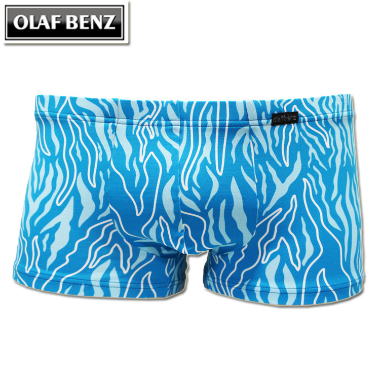 OLAF BENZ オラフベンツ ローライズボクサーパンツ RED2461 Print Aqua Minipants メンズ