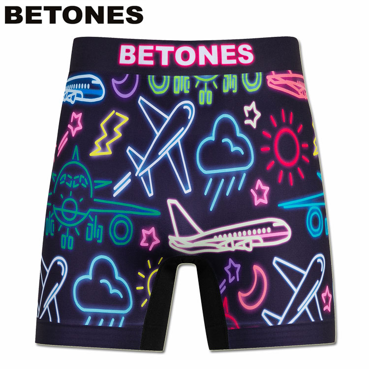 楽天市場】BETONES ビトーンズ シームレスボクサーパンツ B+WITH PIG