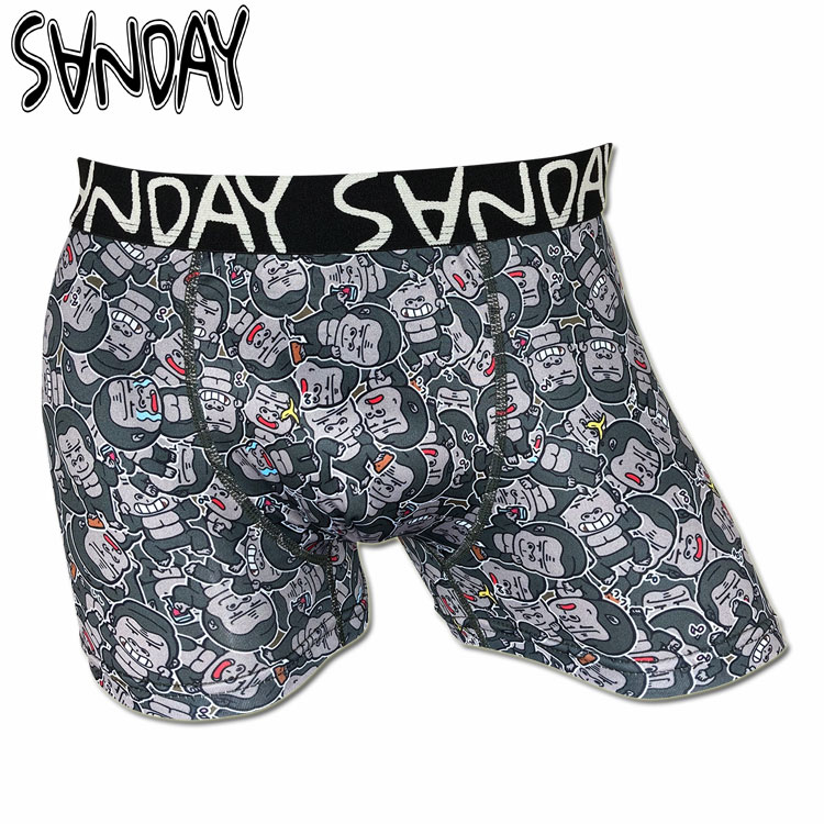 健康パンツ 楽天市場】SANDAY-23 ボクサーパンツ ゴリラ 前閉じ つるつる