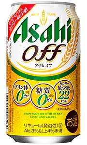 楽天市場】アサヒ オフ 新ジャンル 350ml 缶 バラ 1本 【 アサヒビール