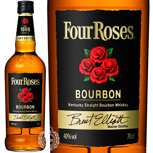 楽天市場】フォアローゼズ ケンタッキー ストレート バーボン