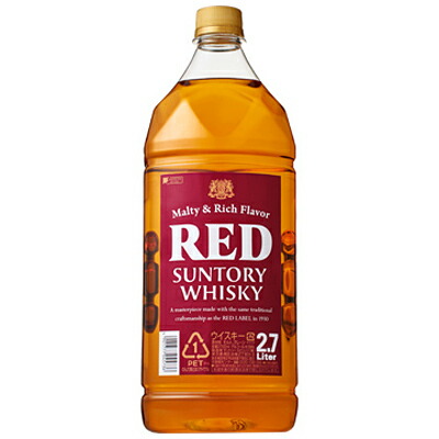 楽天市場】サントリーウイスキー レッド 39度 4000ml ペット