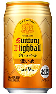 楽天市場】サントリー 角ハイボール缶 濃いめ 350ml 缶 × 24本 1