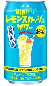 楽天市場】合同 昔懐かしい レモンスカッシュ サワー 350ml 缶 × 24本