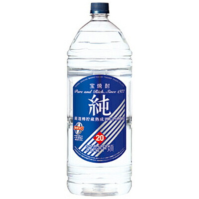 楽天市場】宝焼酎 レジェンド 甲類焼酎 宝酒造 20度 4000ml ペット