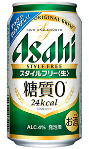 【楽天市場】アサヒ スタイルフリー 生 糖質ゼロ 発泡酒 350ml 缶