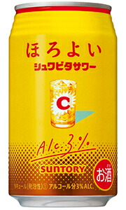 楽天市場】サントリー ほろよい シュワビタサワー 350ml 缶 × 24