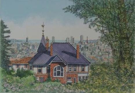 楽天市場】☆絵のある暮らしオリジナル商品☆「パリの街角」渡部ひでき