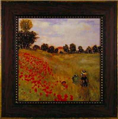 激安 ひなげし クロード モネ 通信販売 世界の名画 モネアートポスター 絵画通販 壁掛けフック付き 絵のある暮らし アート 美術品 骨董品 民芸品 Mw