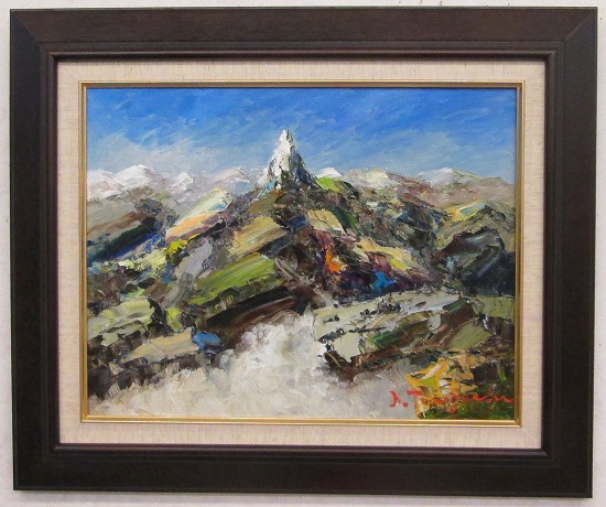 y0404-23 真作保証　松本昇 恵子の像　光風会　額装　油絵　65×57.5 y0404-23 真作保証 松本昇 恵子の像 光風会 額装 油絵 65×