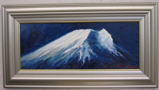 楽天市場 富士山 谷口春彦 通信販売 Wf3サイズ油彩画 油絵 日本風景画 富士山風景 絵画通販 壁掛けフック付き 絵のある暮らし 絵のある暮らし 絵画販売専門店