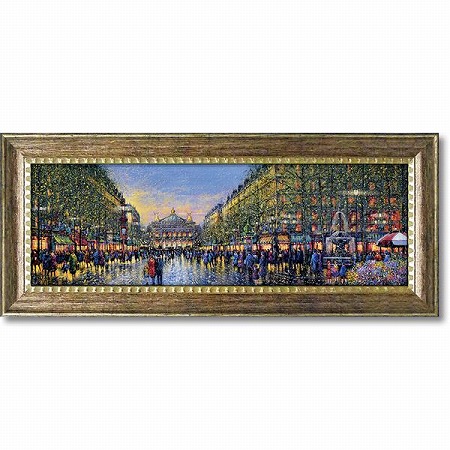 楽天市場】絵画 ギィ デサップ「シャンゼリゼ通り」 額入り 風景