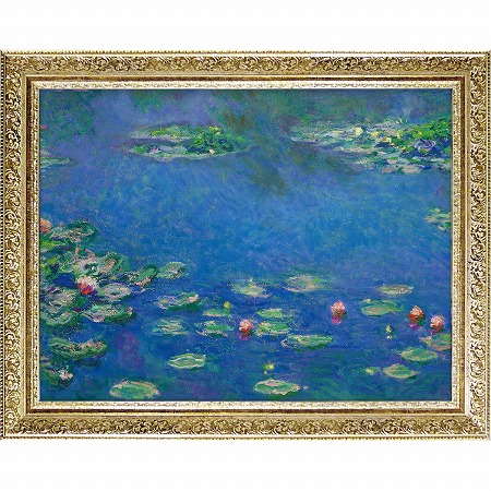 楽天市場】絵画 額縁付き 複製名画 世界の名画シリーズ クロード