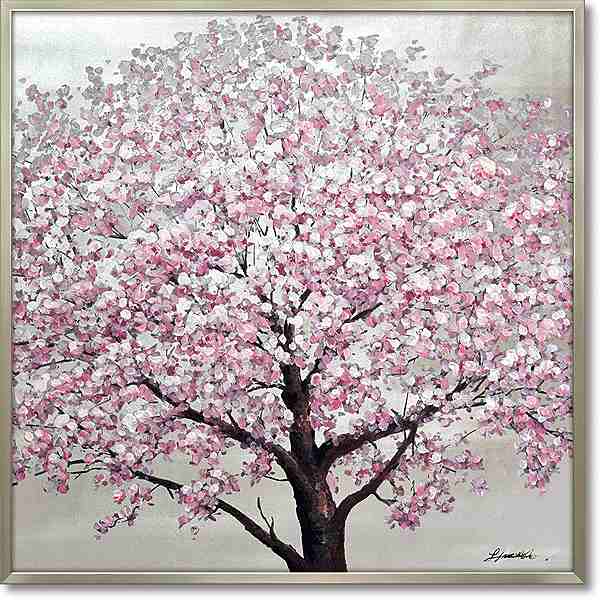 油絵 油彩 油彩画 絵 絵画【さくら】 油絵 油彩 油彩画 絵 絵画【桜トンネル】 絵画 HR 通販