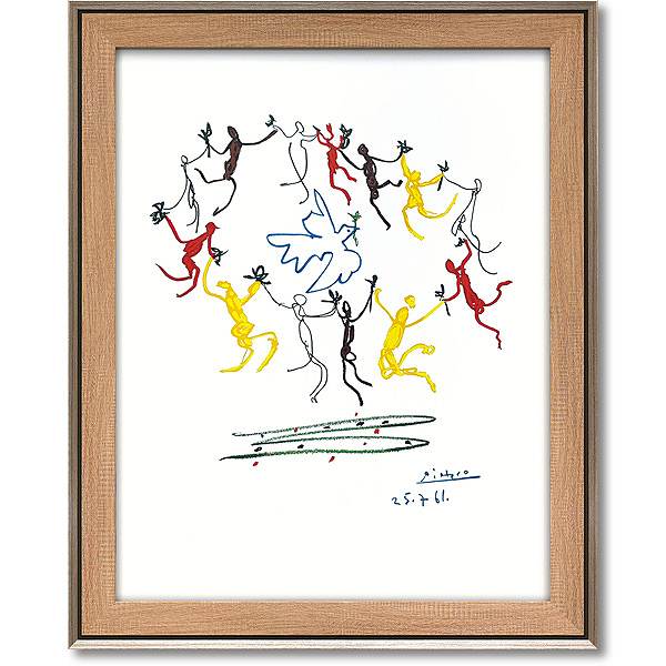 楽天市場 輪舞 パブロ ピカソ 通信販売 世界の名画 ピカソアートポスター 絵画通販 絵のある暮らし 絵画販売専門店