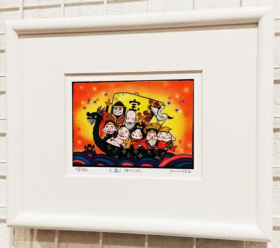 楽天市場】「七福人special白虎」（七福神）（虎・トラ）【縁起画