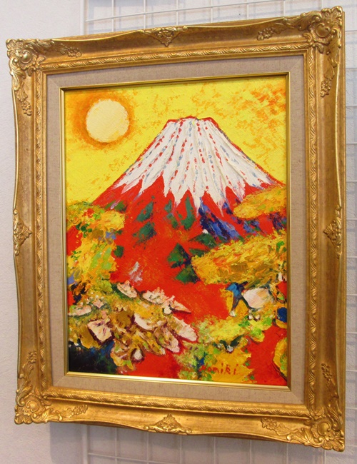 予約 昇龍赤富士 ランキング1位受賞作品 吉岡浩太郎 龍 赤富士 富士山