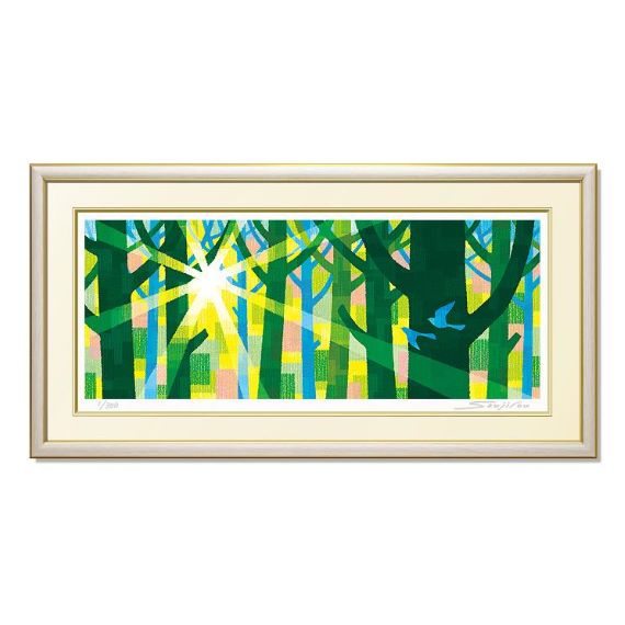 【初売り】 楽天市場】「陽光」横山守 サムホールサイズ油彩画[油絵]（直筆 絵画