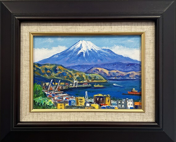 楽天市場】「逆さ富士」〜富士山〜松浦敬文 サムホールサイズ