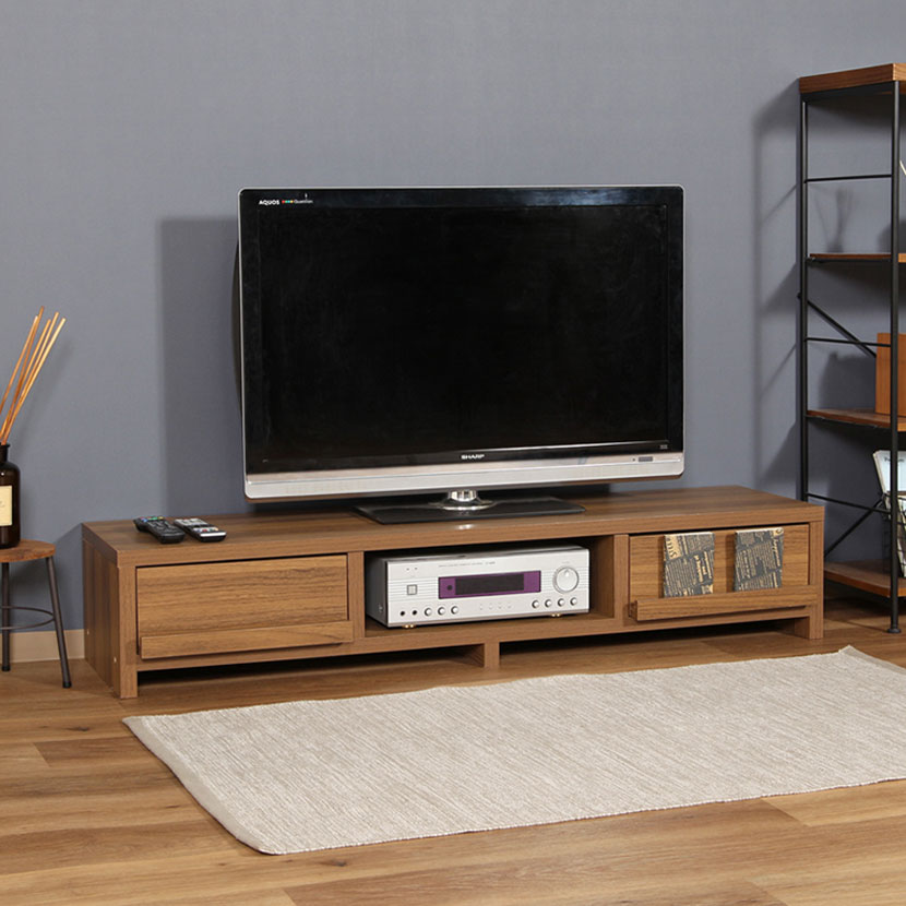 幅150cm TV台 ルーク ライトブラウン テレビボード|暮らしのデザイン 店