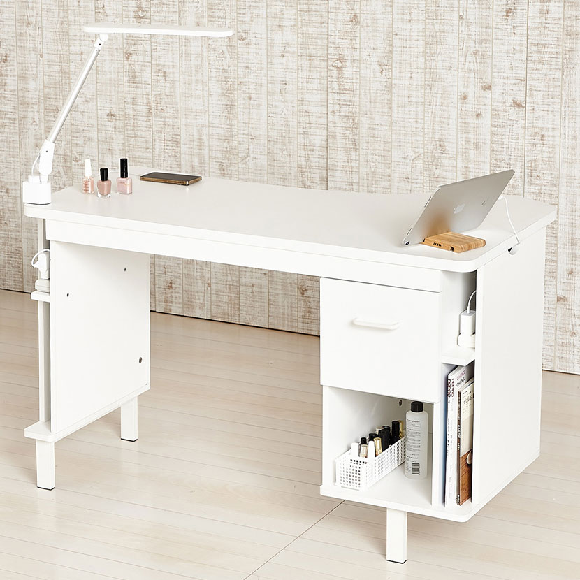 楽天市場】自宅ネイルサロン 多機能ネイルデスク 高さ70cm ワイド幅