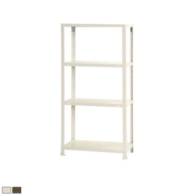 [最大9000円OFF! 26日1:59迄]【本体】スチールラック スリムラック 4段/幅600&times;奥行300&times;高さ1200mm｜暮らしのデザイン 店
