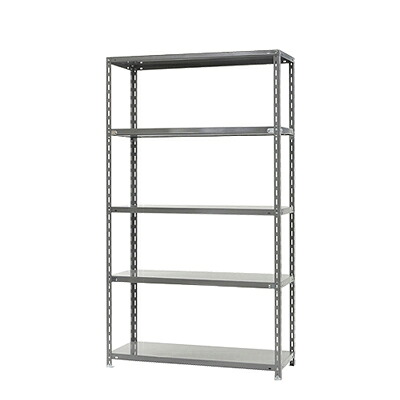 [最大9000円OFF! 26日1:59迄]【本体】スチールラック 150kg/段 5段 W1200&times;D450&times;H2100mm｜暮らしのデザイン 店