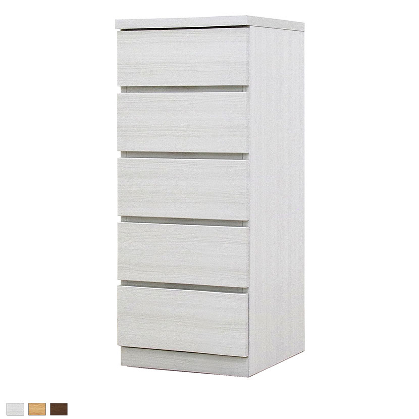 [最大9000円OFF! 26日1:59迄]【設置無料】幅38.4cm 奥行44cm 5段チェスト クローゼット収納 衣類収納 洋服収納 整理タンス 押入れ収納 桐材 シンプル 国産 日本製｜暮らしのデザイン 店