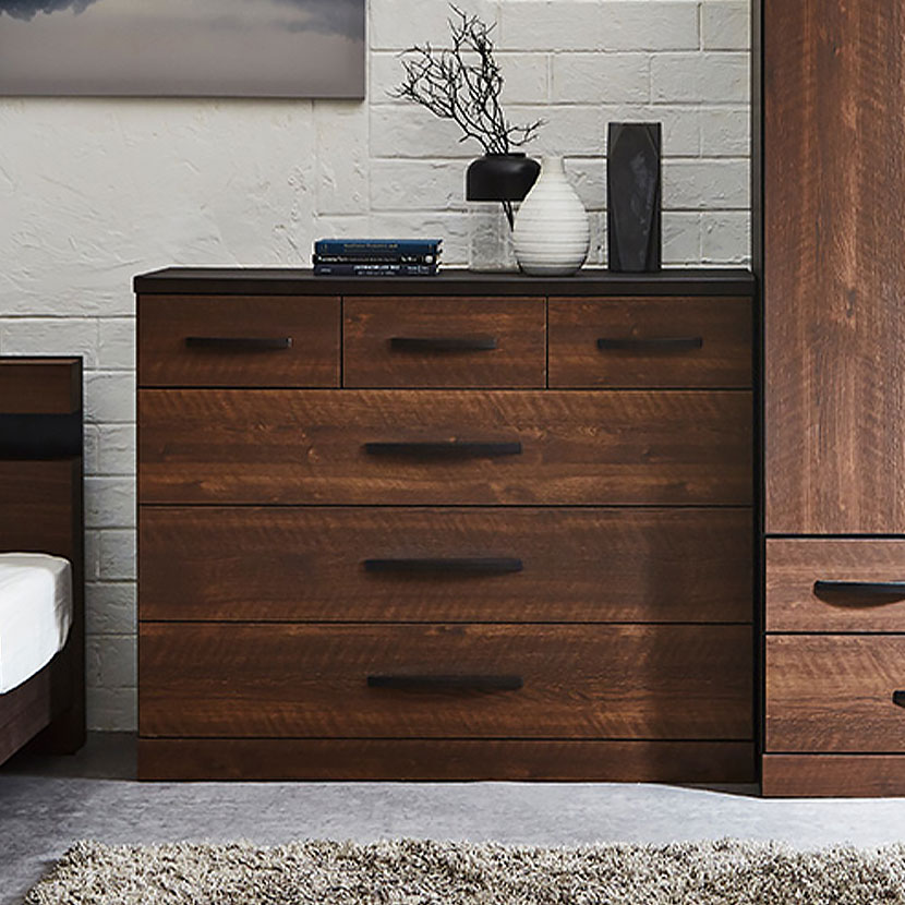 楽天市場】洋服ダンス タンス ワードローブ チェスト 収納 幅90棚