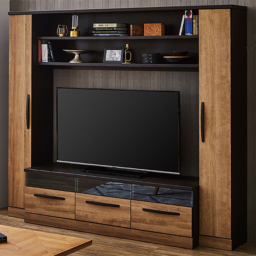 楽天市場】【受注生産】 テレビボード 187 ハイタイプ tvボード 木製