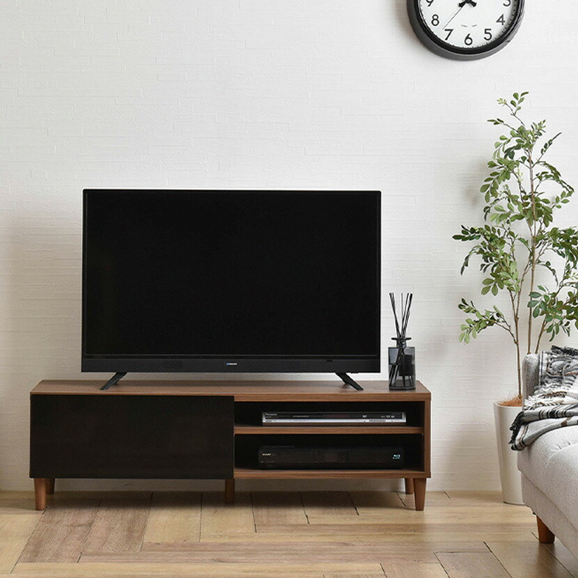 [最大9000円OFF! 26日1:59迄]幅118cm HELM(ヘルム) テレビ台 ローボード 引き出し 収納 脚付き シンプル モダン｜暮らしのデザイン 店
