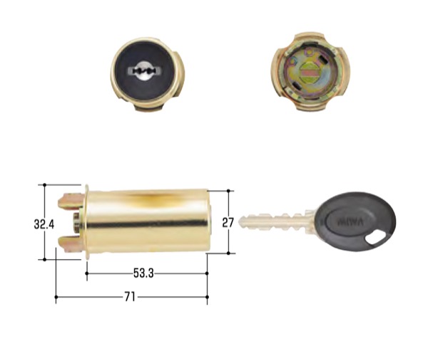 玄お相撲さん替取り替えっこ用円柱ＭＩＷＡ（ミワ） UR円柱 MCY-171