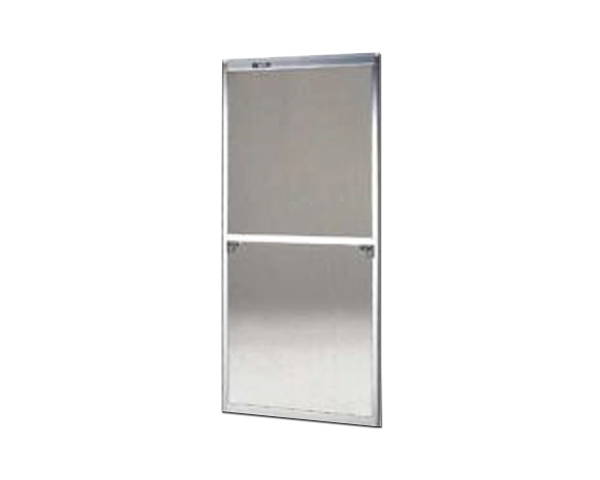 窓用窓枠網戸／無償性大きさ網戸【セイキ売りわたす】59-94K型 しろがね色大きさ：Ｈ１７５０～１７８３粍×Ｗ７１５～７３５粍用
