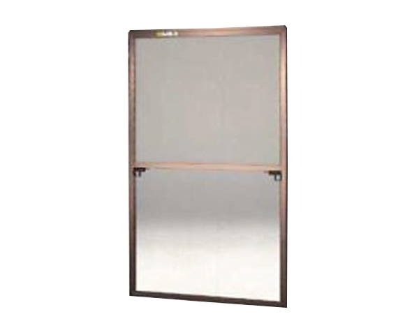 窓用サッシ網戸/フリーサイズ網戸【セイキ販売】58-60K型 ブロンズサイズ:H1720~1753ミリ×W955~975ミリ用|暮らしの百貨店