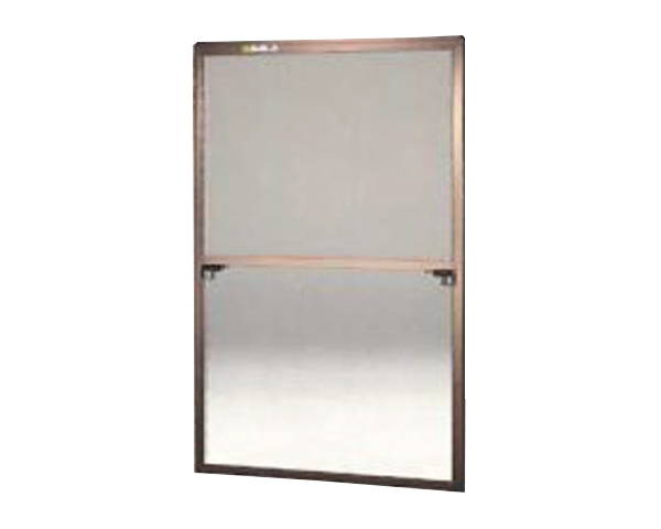 窓用窓枠網戸／無償性大きさ網戸【セイキ売りわたす】61-60K型 ブロンズ大きさ：Ｈ１８１０～１８４３粍×Ｗ９５５～９７５粍用