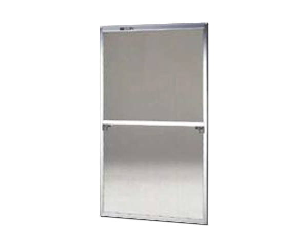 窓用窓枠網戸／無償性大きさ網戸【セイキ売りわたす】59-120S型 しろがね色大きさ：Ｈ１７５０～１７８３粍×Ｗ９２５～９４５粍用