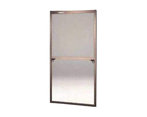 窓用サッシ網戸/フリーサイズ網戸【セイキ販売】62-120型 ブロンズサイズ:H1840~1873ミリ×W875~895ミリ用|暮らしの百貨店