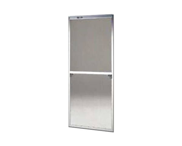 窓用サッシ網戸／フリーサイズ網戸【セイキ販売】62-94S型 シルバーサイズ：Ｈ１８４０～１８７３ミリ&times;Ｗ６９０～７１０ミリ用｜暮らしの百貨店